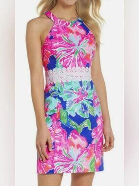 NWT Lilly Pulitzer Ashlyn Shift Beckon Jungle Utopia Size 4